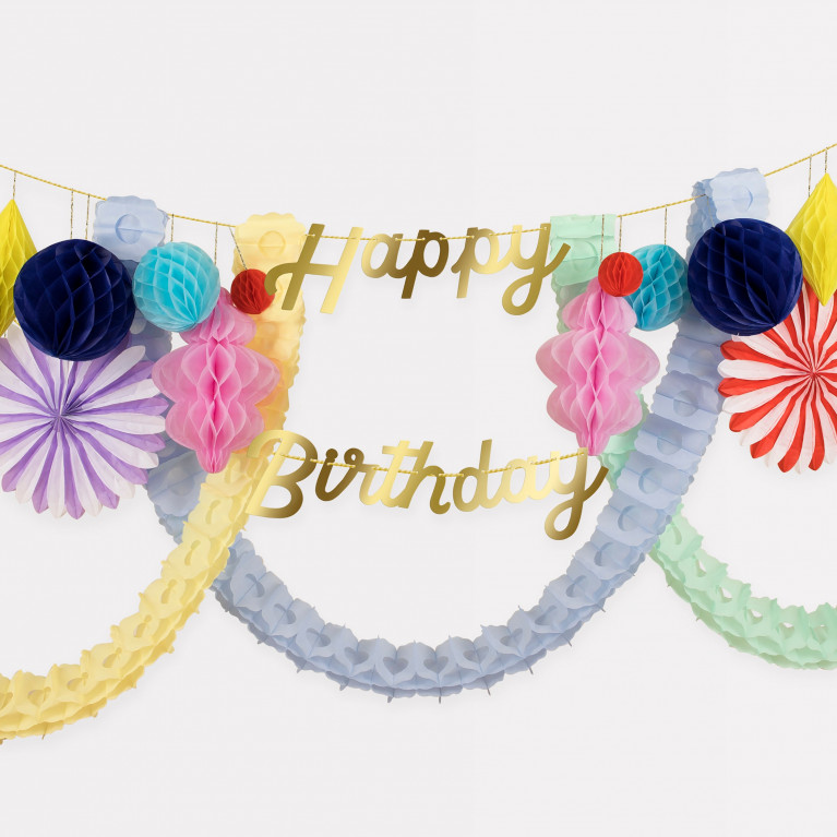 Гирлянды Happy Birthday