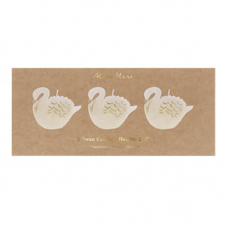 Свечи "Лебедь" (в наборе 3 шт)