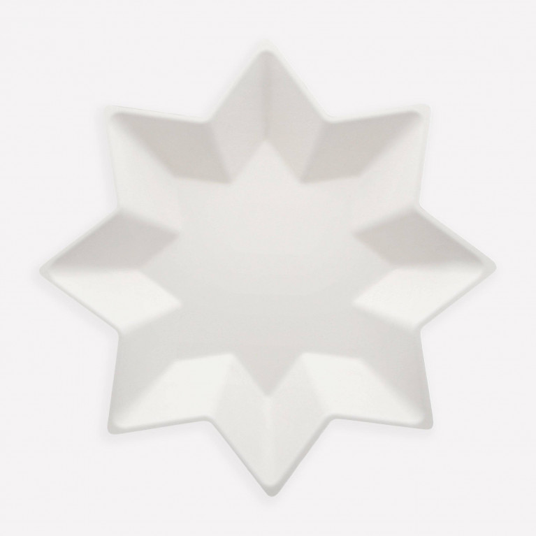 Тарелки в форме восьмиконечной звезды, мал. (в наборе 8 шт)
