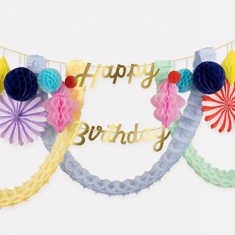 Гирлянда "Happy Birthday"