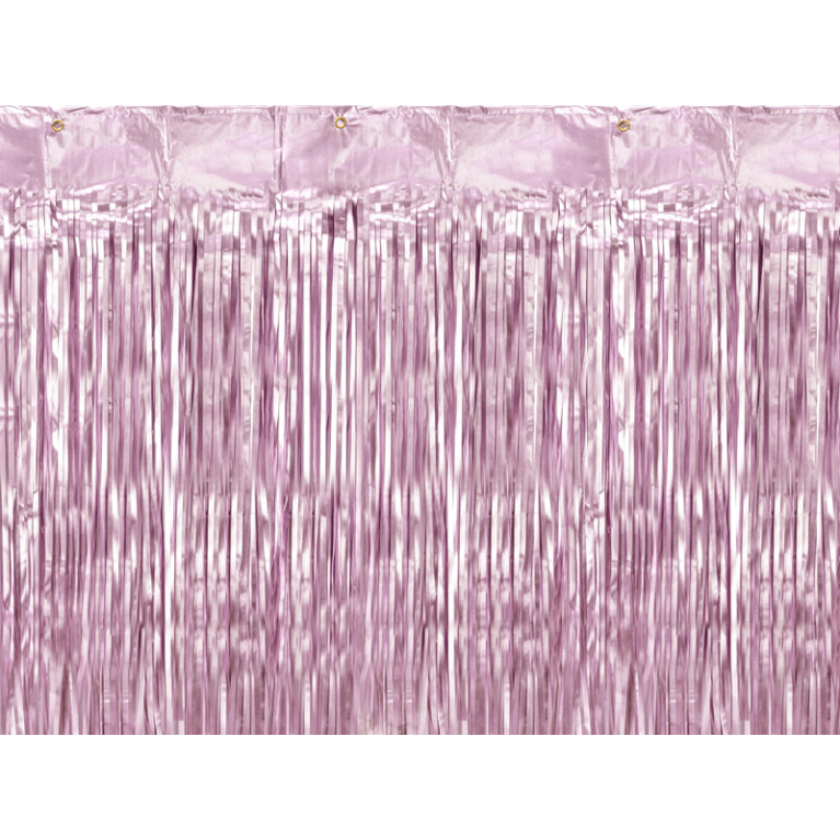 Занавес-дождик "Розовый", 90x250см