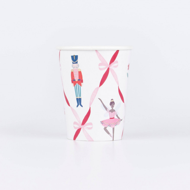 Стаканы "Щелкунчик" (в наборе 8 шт)