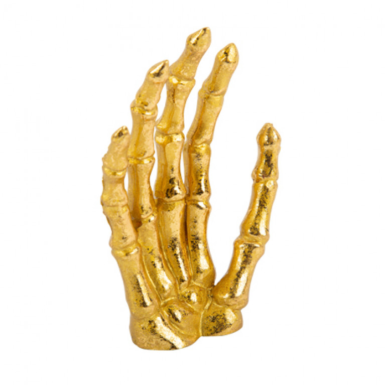 Рука скелета "Золото", 12х8см