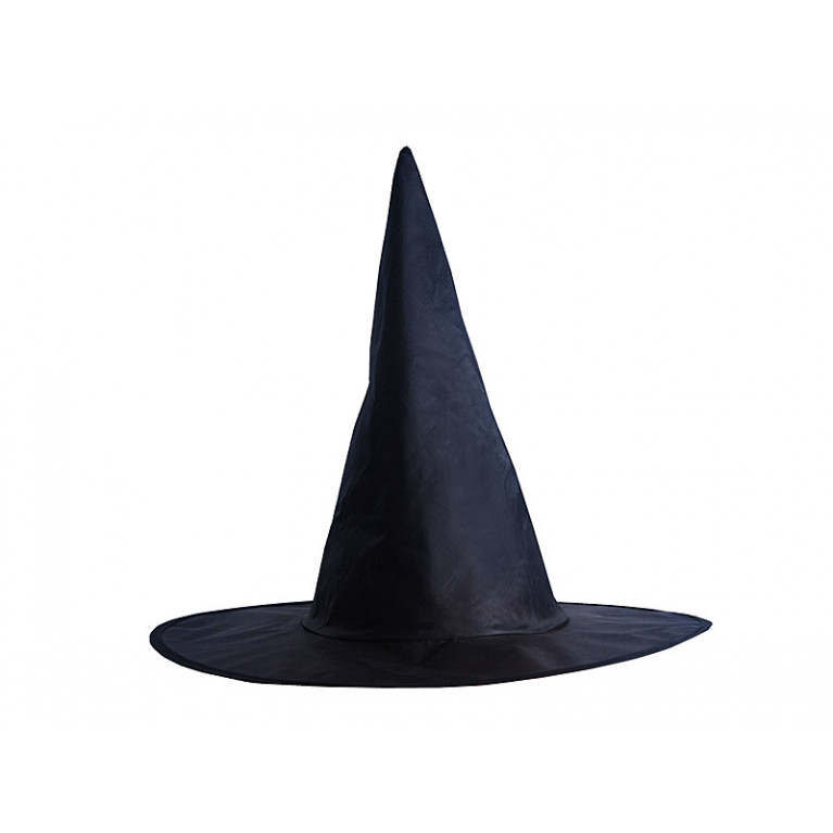 Шляпа ведьмы черная
