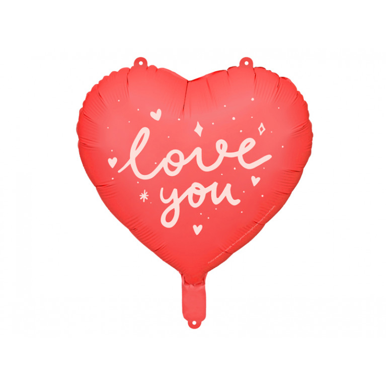 Шар сердце ''Love you'', 45 см