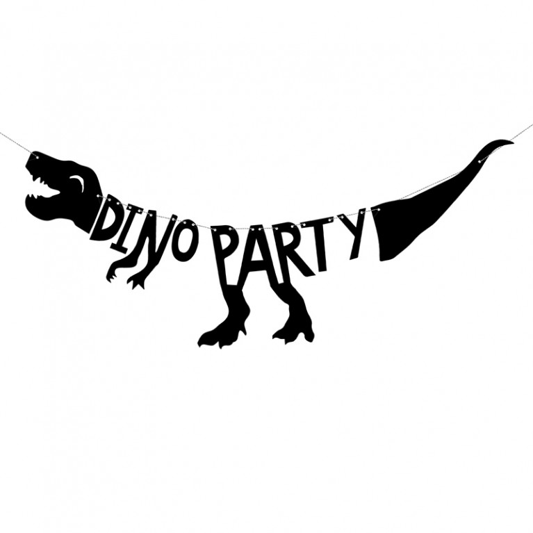 Гирлянда "Динозавры" Dino Party, 20x90 см